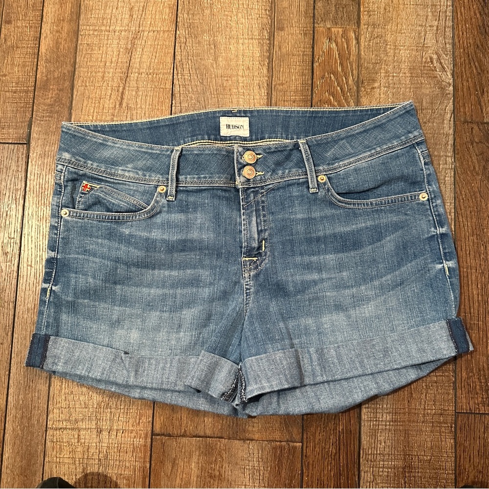 Hudson Stretch Short, light Denim, 32